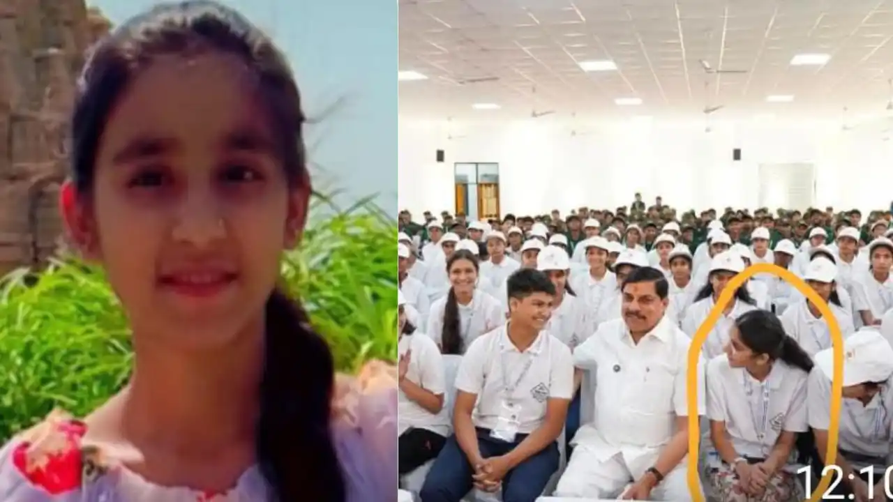 विज्ञान मंथन यात्रा के लिए चयनित सैफिया हायर सेकेंडरी स्कूल रतनगढ़ की छात्रा