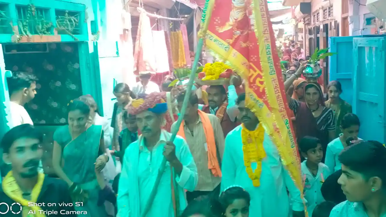 जय मां खोवाली शेरावाली मां के दरबार में जयमाला दीदी के मुखारविंद से श्रीमद् भागवत कथा