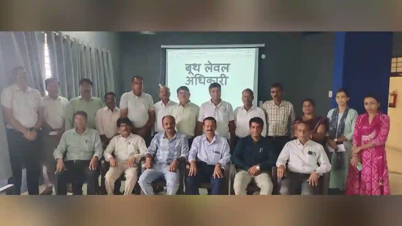 नीमच में मास्‍टर ट्रेनर्स का जिला स्‍तरीय प्रशिक्षण सम्‍पन्‍न