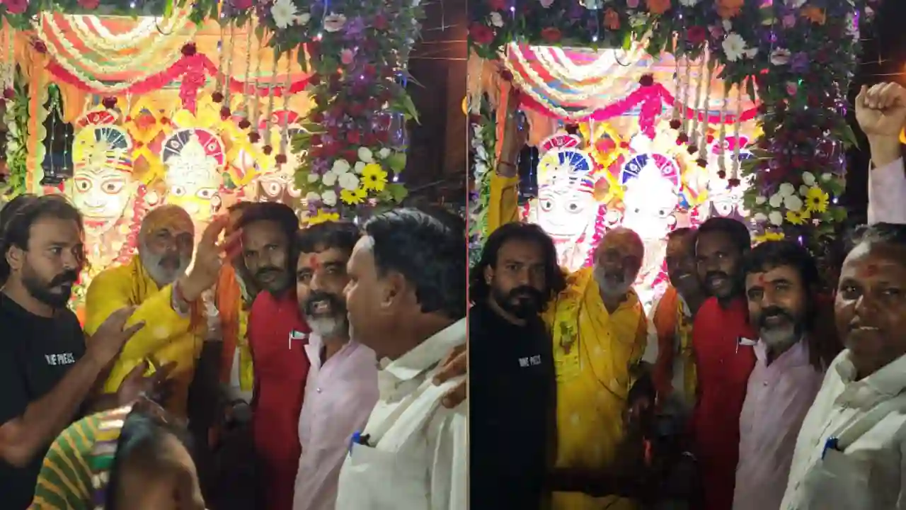 श्री खाटू श्याम सेना ट्रस्ट ने किया भगवान श्री जगन्नाथ जी की यात्रा का पुष्प वर्षा के साथ भव्य स्वागत !