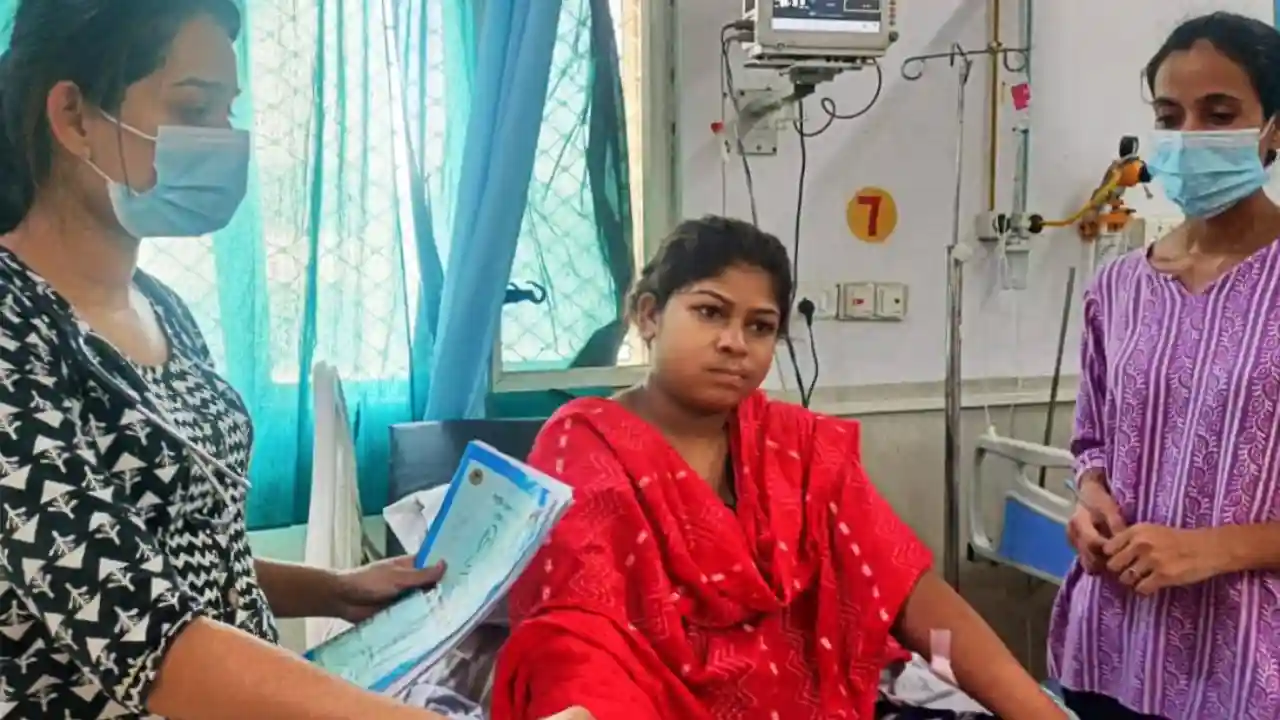 आयुष्मान योजना के तहत फ्री इलाज होने से निशा चिंतामुक्त हुई  