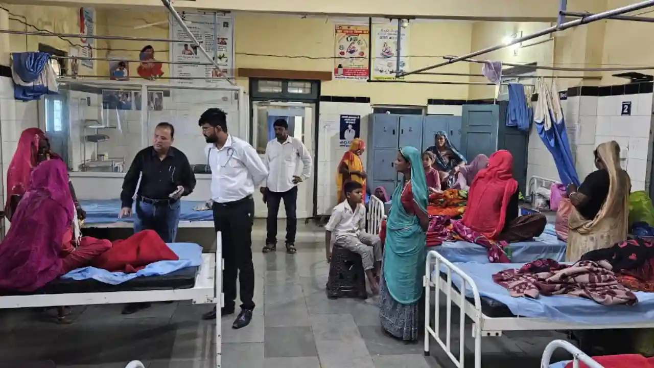 सामुदायिक स्वास्थ्य केंद्र सिंगोली में संपन्न हुआ स्वस्थ नारी सशक्त परिवार अभियान के तहत कैंप