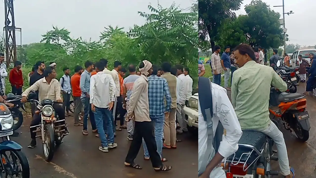 प्रतापगढ़ के रिलायंस पेट्रोल पंप के सामने बारिश के छींटों से भड़का विवाद प्रतापगढ़ के रिलायंस पेट्रोल पंप के सामने बारिश के छींटों से भड़का विवाद