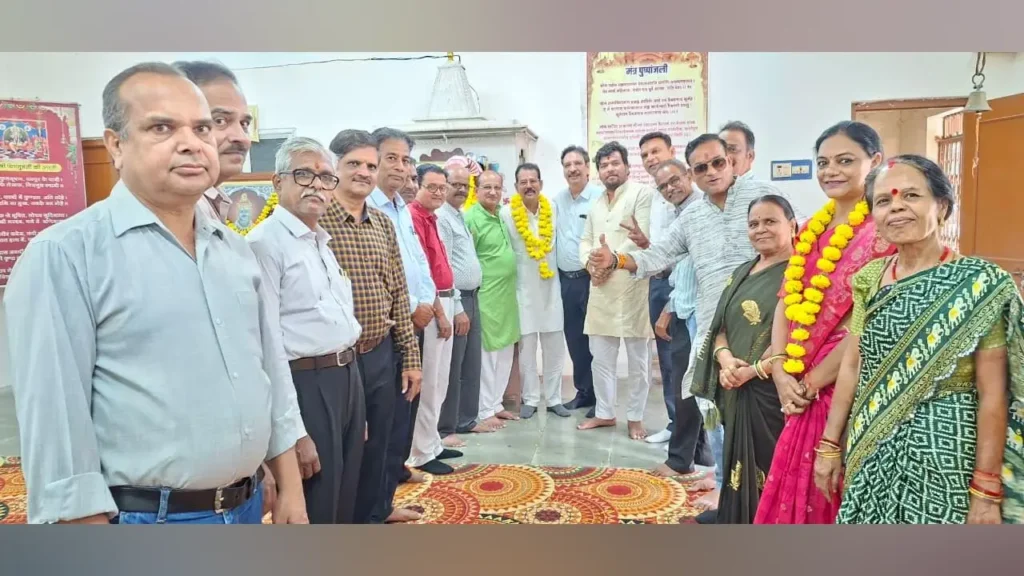 कायस्थ समाज के अध्यक्ष बनें चंद्रशेखर निगम