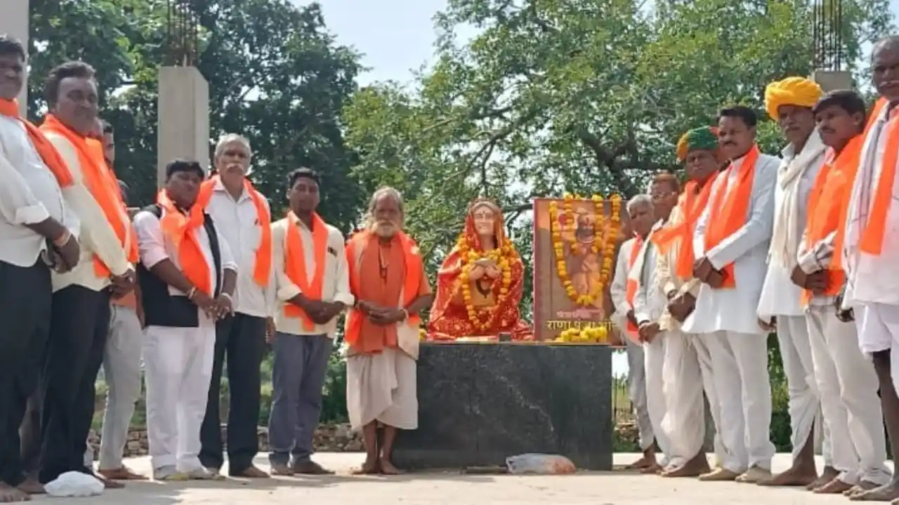 जनजाति आदिवासी समाज ने मनाई वीर शिरोमणि योद्धा राणा पूंजा की जन्म जयंती !