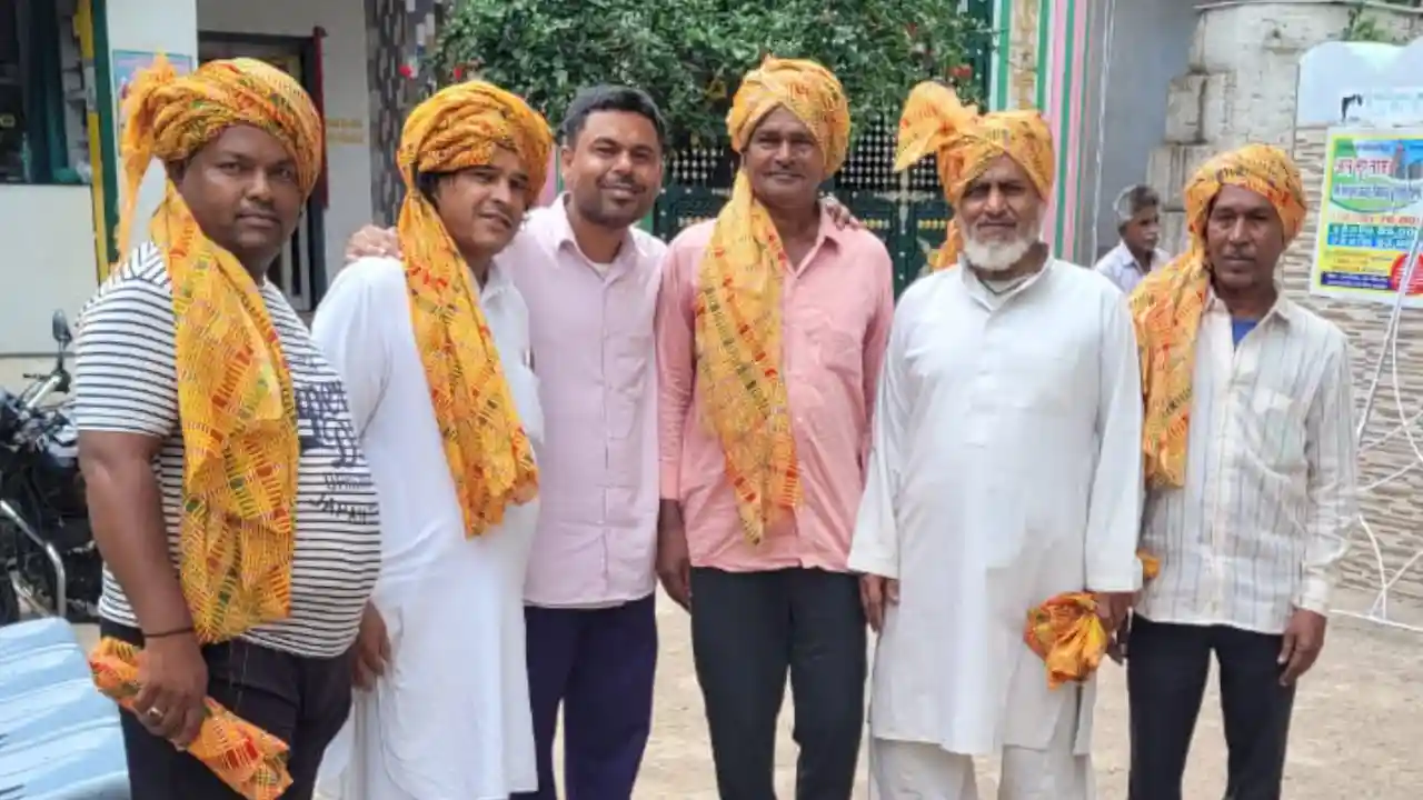 मियाजी सरकार के उर्स के मौके पर उस्तादो का इस्तकबाल किया गया