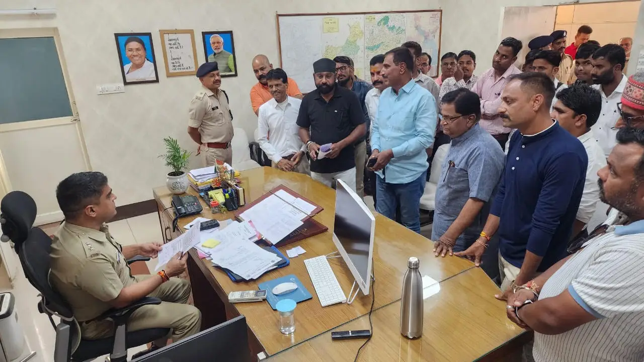 पुलिस अधीक्षक से मिला सकल पत्रकार संघ