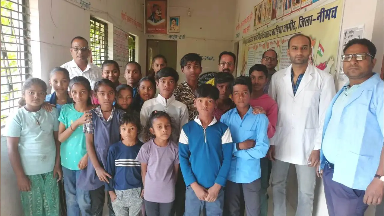 बरडिया जागीर में नि:शुल्‍क आयुर्वेद चिकित्‍सा शिविर सम्‍पन्‍न