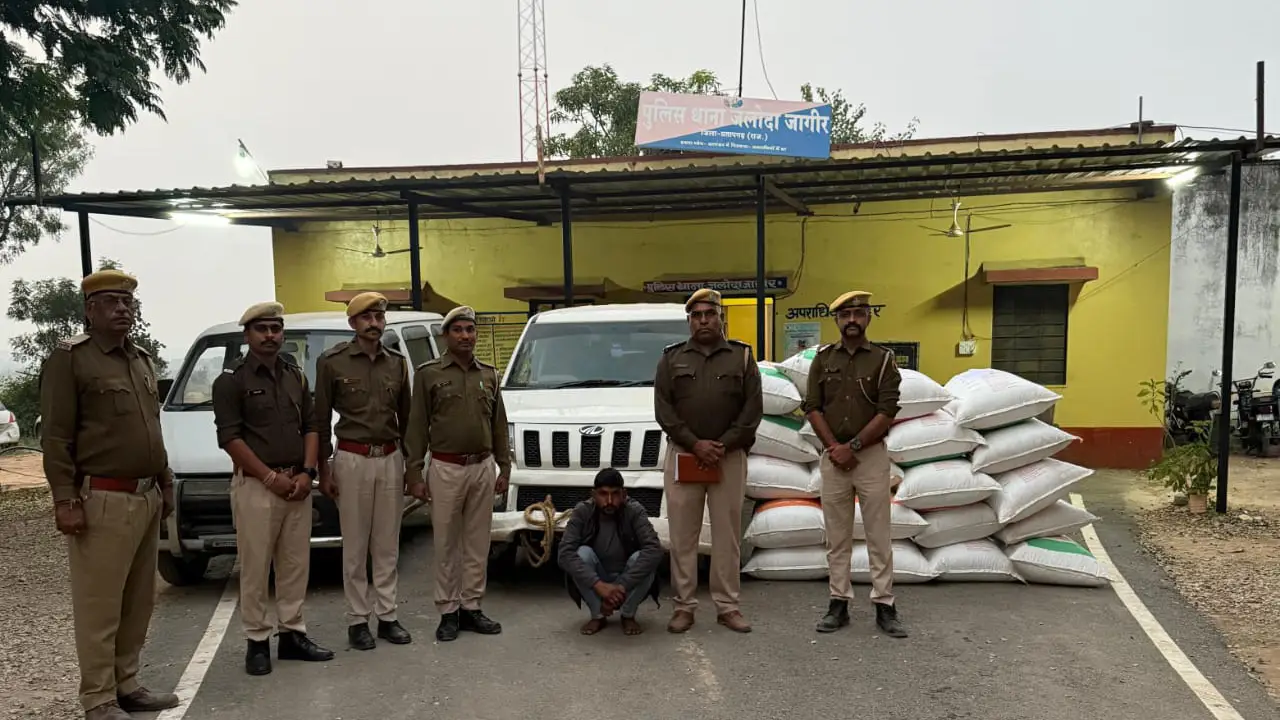 अवैध अफीम डोडाचूरा जब्त कर परिवहन में प्रयुक्त कारो को किया जब्त 01 अभियुक्त को किया गिरफ्तार