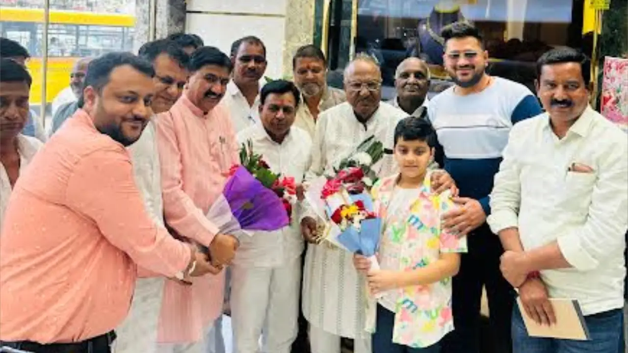 पूर्व भाजपा जिलाध्यक्ष श्री सोनी के नव श्रृंगारित संस्थान पर पहुंचे उपमुख्यमंत्री श्री देवड़ा