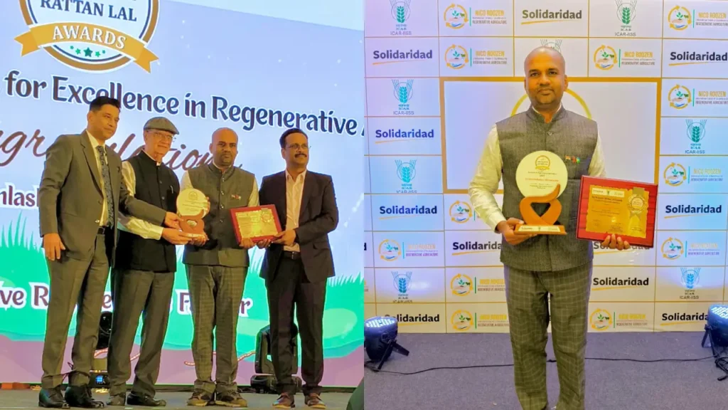 बैंबू मैन कमलाशंकर विश्वकर्मा राष्ट्रीय स्तर के अवॉर्ड से सम्मानित