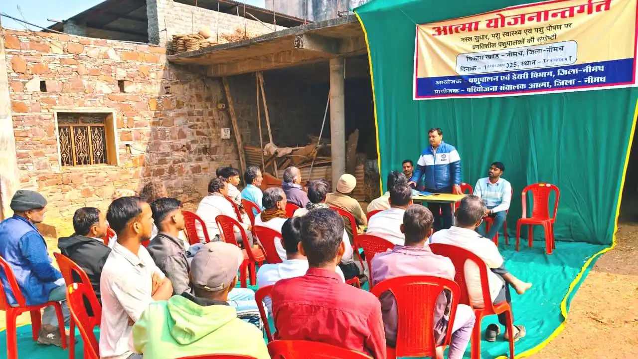 क्षीर धारा ग्रामों में पशुपालक जागरूकता शिविर सम्पन्न क्षीर धारा ग्रामों में पशुपालक जागरूकता शिविर सम्पन्न