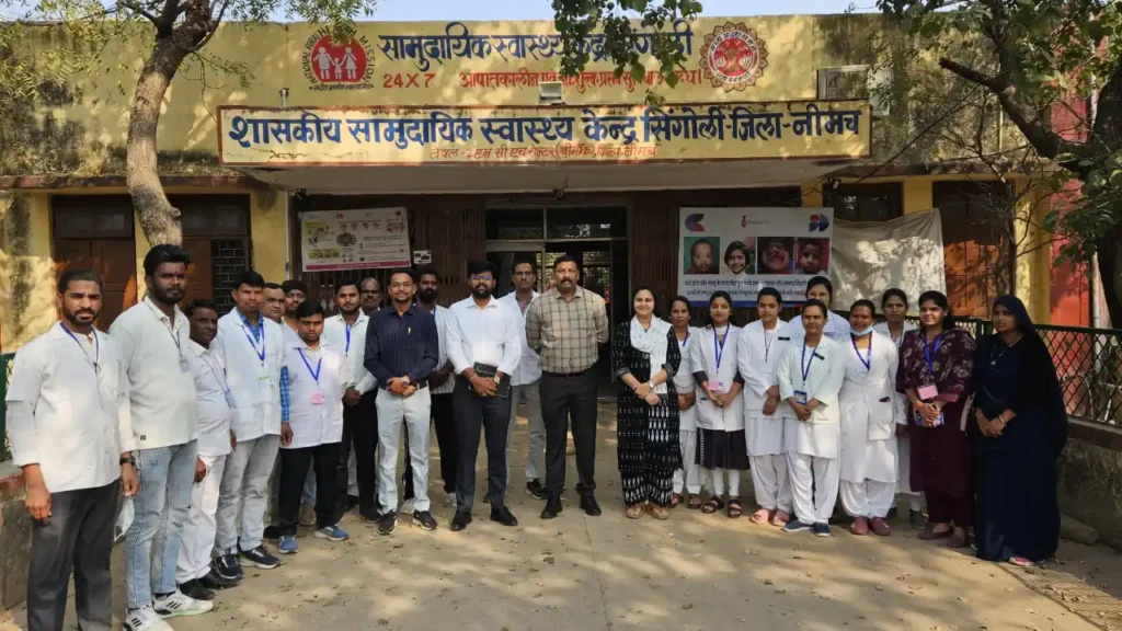 संस्था में हुआ स्टेट कायाकल्प निरीक्षण