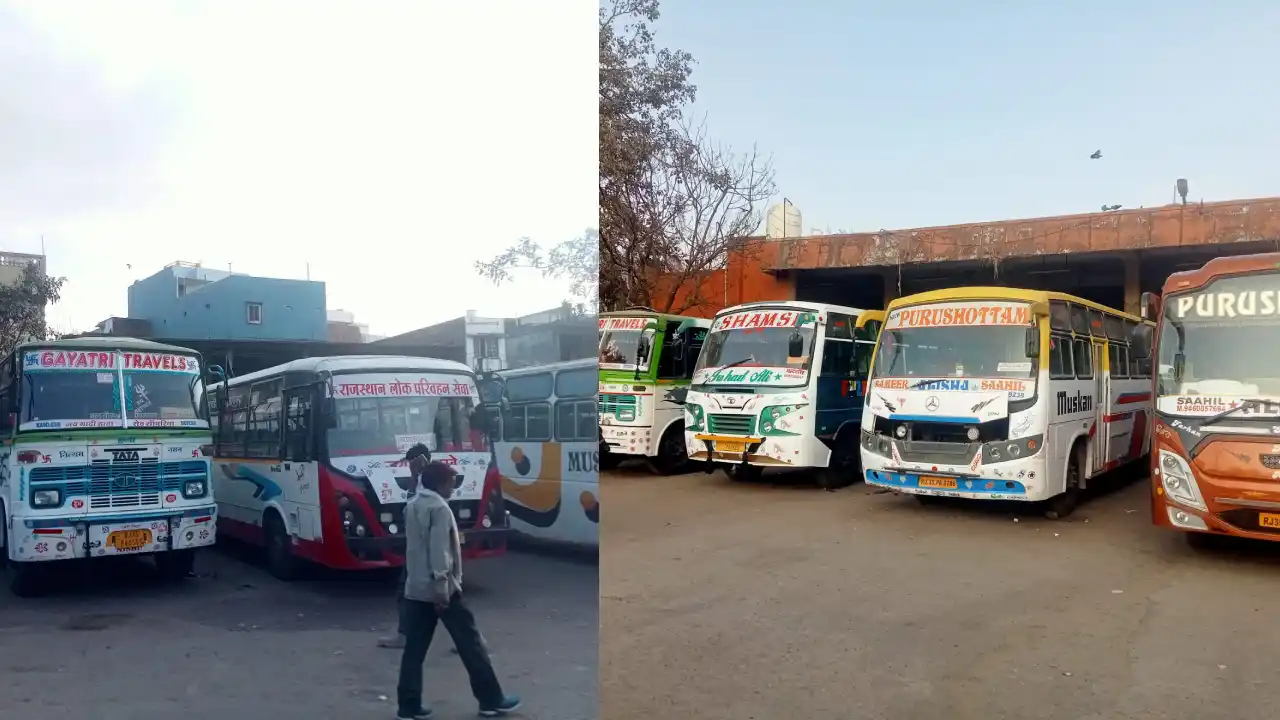 निजी बसों की हड़ताल से प्रतापगढ़ ठप, ओवरलोड टैंपो में जान जोखिम में डालकर सफर करने को मजबूर यात्री निजी बसों की हड़ताल से प्रतापगढ़ ठप, ओवरलोड टैंपो में जान जोखिम में डालकर सफर करने को मजबूर यात्री