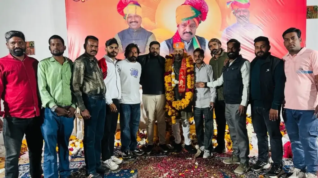 भाजपा समर्थक दल ने किया पवन जी पाटीदार का भव्य स्वागत !