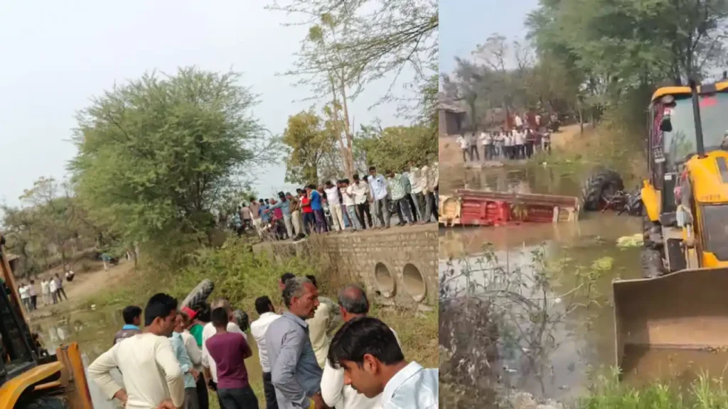 आंकली पुलिया पर ट्रैक्टर-ट्रॉली पलटी, चालक की मौत