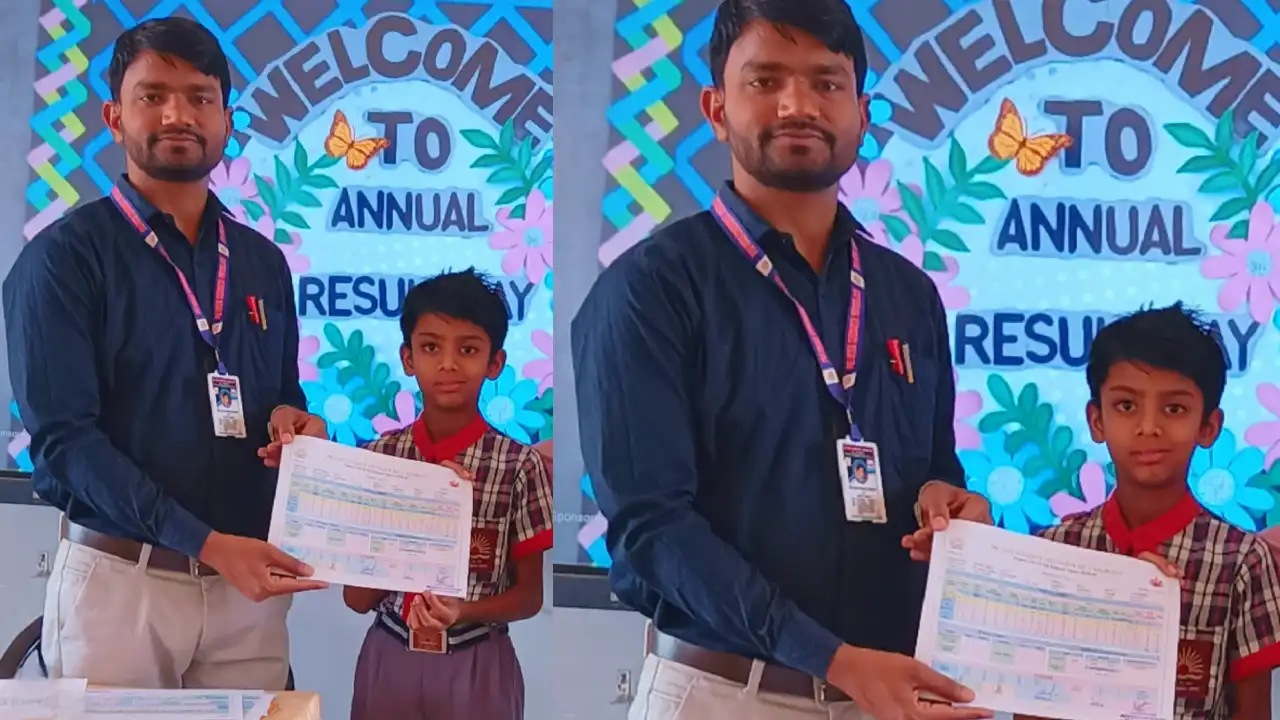 केन्द्रीय विद्यालय क्रमांक 2 के छात्र देवांश शर्मा ने 5वीं में हासिल किए 84% अंक, हर साल कर रहे स्कूल का नाम रोशन केन्द्रीय विद्यालय क्रमांक 2 के छात्र देवांश शर्मा ने 5वीं में हासिल किए 84% अंक, हर साल कर रहे स्कूल का नाम रोशन