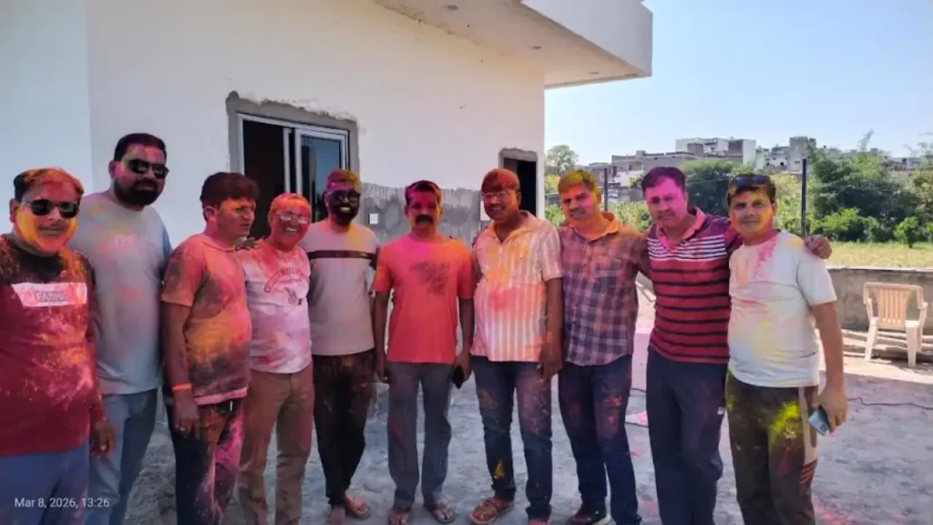 युवा प्रेस क्लब ने खुशनुमा माहौल में परंपरागत रूप से मनाया होली मिलन समारोह