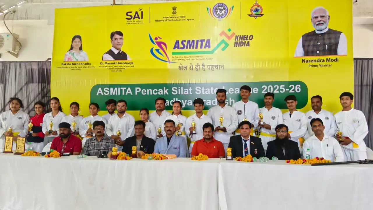 खेलो इंडिया अस्मिता पेंचक सिलाट वूमेन'एस स्टेट लीग का हुआ शुभारंभ।