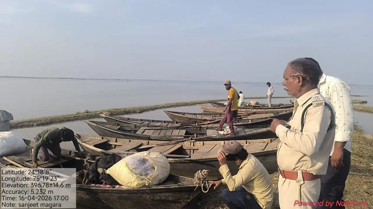 गांधीसागर जलाशय (मंदसौर) में अवैध शिकार की घटना एवं मगरमच्छ की मृत्यु के वायरल विडियो पर कार्यवाही