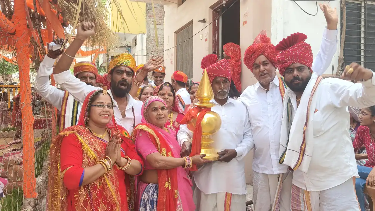 श्री संकट मोचन बालाजी मंदिर नरसिंहपुरा पर सजेगा स्वर्ण शिखर