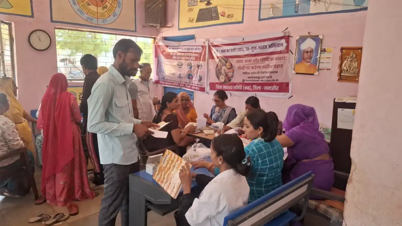 ग्राम बेहपुर, खजूरीपंथ एवं हरचंडी में आयुष्मान आरोग्य शिविर आयोजित