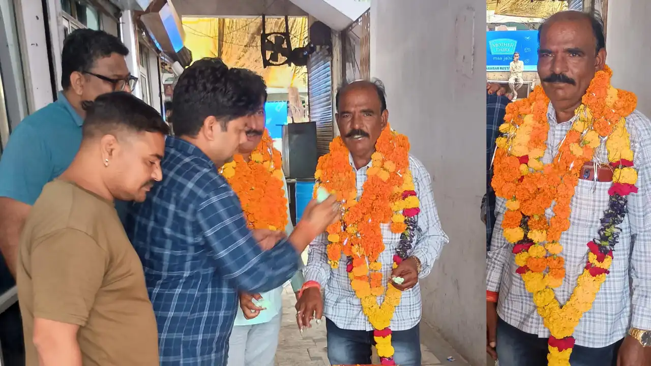 जगदीश परमार गुजराती सेन समाज के जिला कोषाध्यक्ष नियुक्त, समाज जनों में हर्ष की लहर