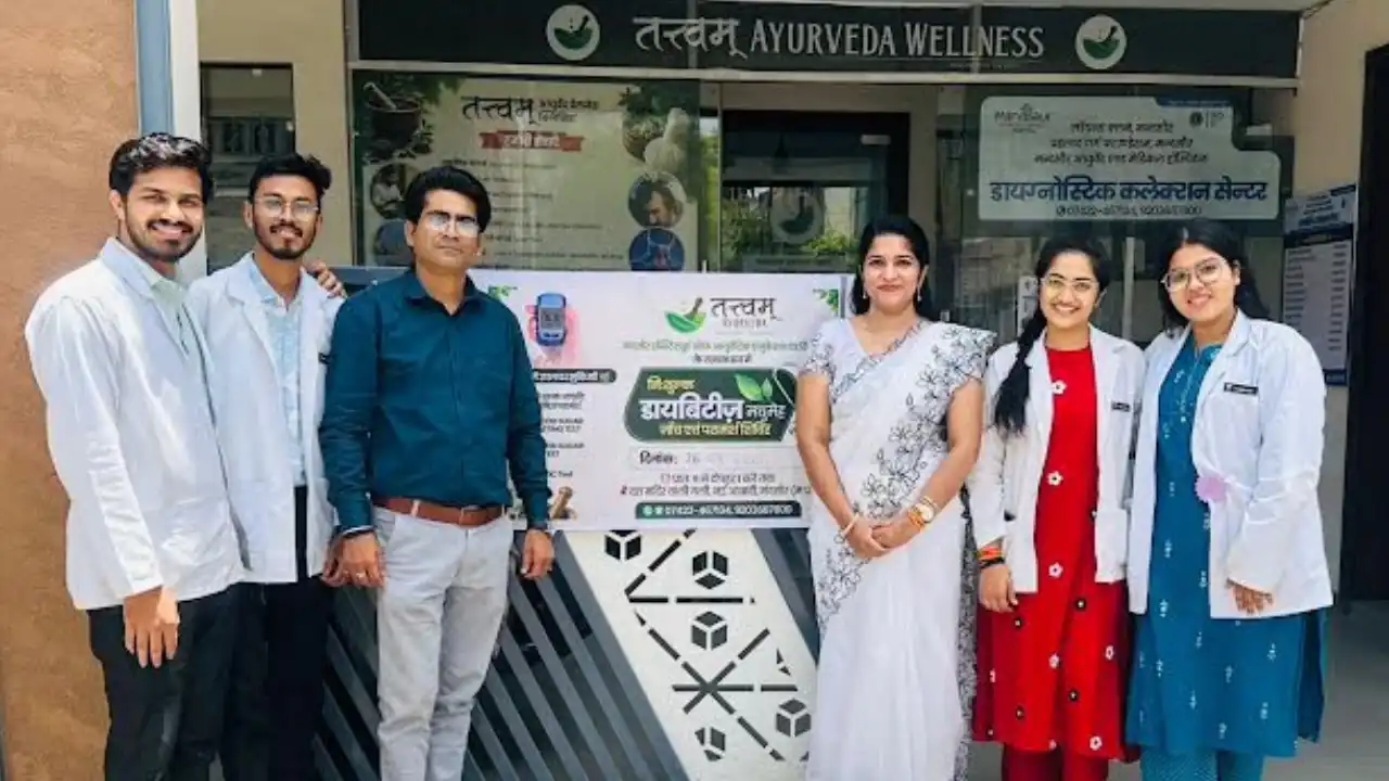 तत्त्वम आयुर्वेद में नि:शुल्क डायबिटीज जाँच एवं परामर्श शिविर सम्पन्न