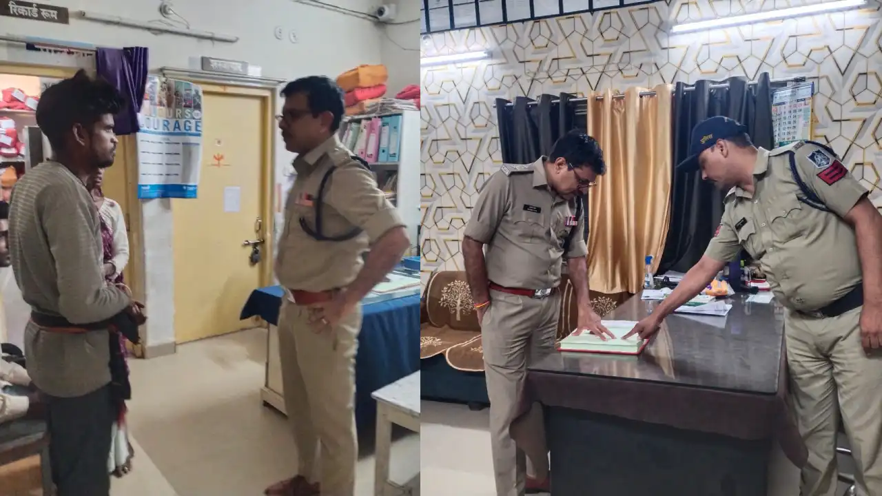 देर रात जीरन थाने पहुंचे एसपी राजेश व्यास, व्यवस्थाओं का लिया जायजा, फरियादियों से किया संवाद