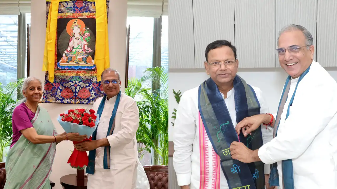 जेपीसी अध्यक्ष बनने के बाद सांसद सुधीर गुप्ता ने दिल्ली में वरिष्ठ नेताओं से की शिष्टाचार मुलाकात