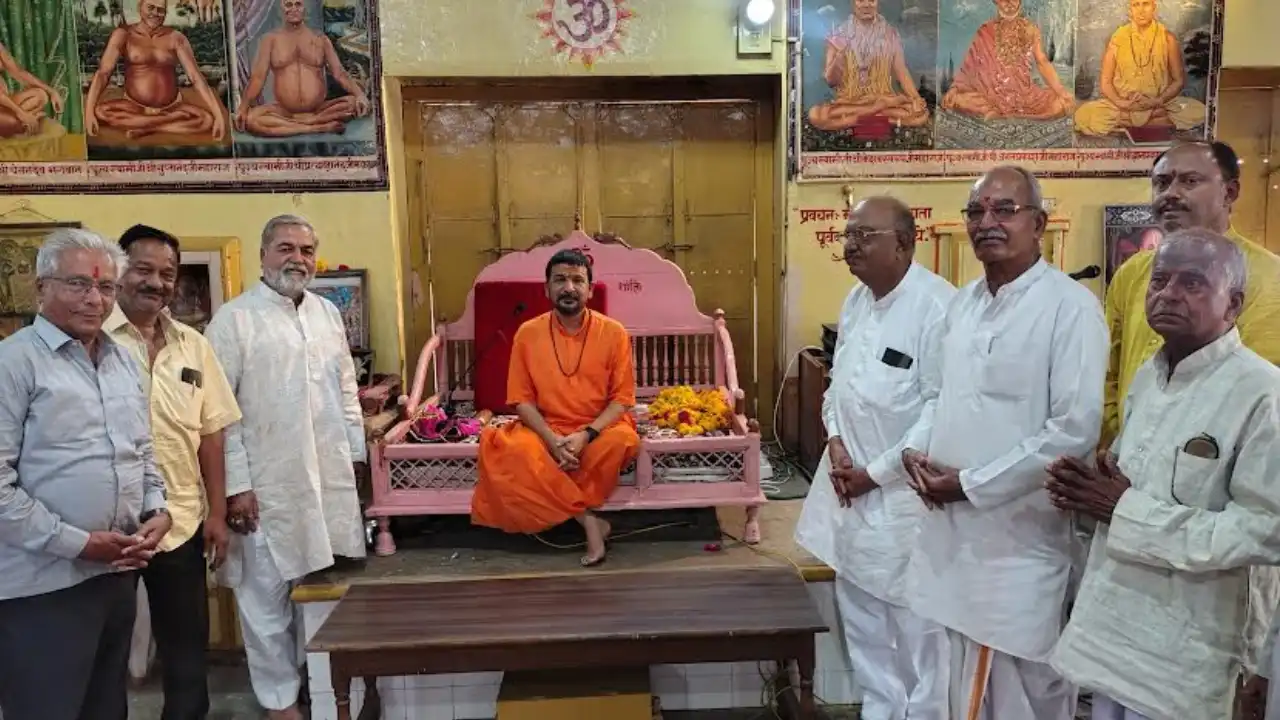 पुरूषोत्तम (अधिक) मास प्रारंभ, केशव सत्संग भवन में 1008 केशवानंद जी महाराज का हुआ आगमन, प्रतिदिन होगा नारद भक्ति सूत्र का वाचन