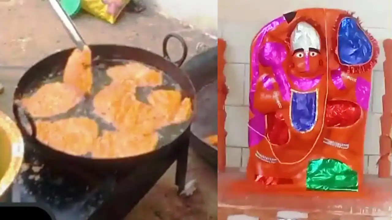 सोमवती अमावस्या पर शिवज्योति आश्रम लिलदा में मालपुओं के भोग एवं प्रसादी का आयोजन